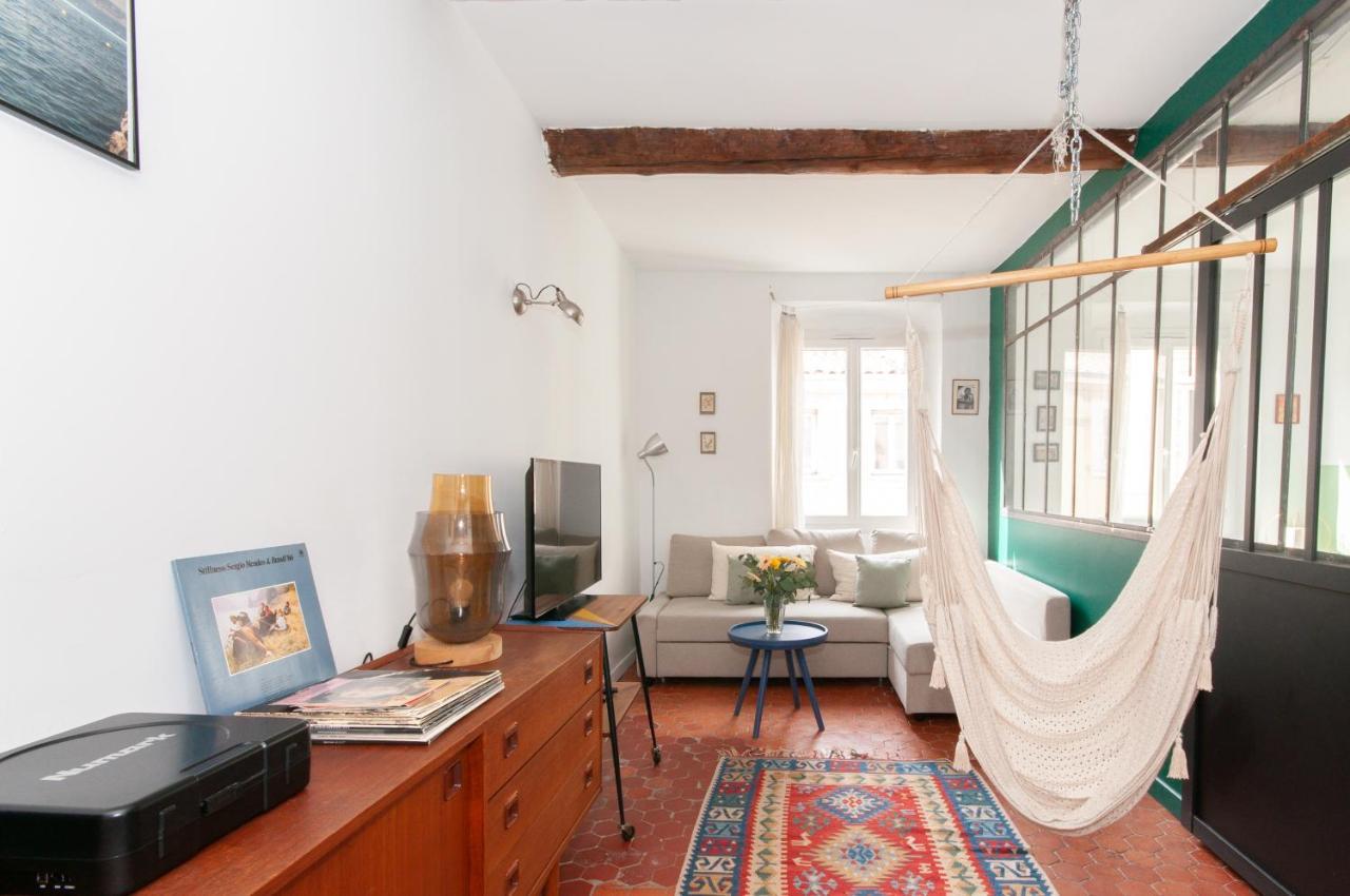 Ferienwohnung Magnifique Duplex Proche Cours Julien Marseilles Exterior foto